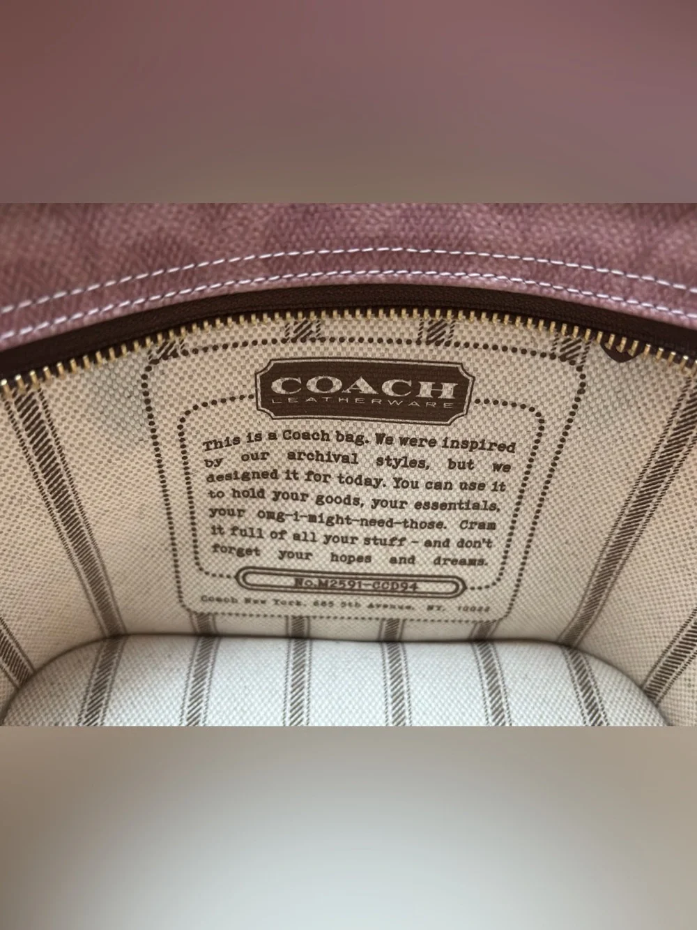 Coach simple yet
